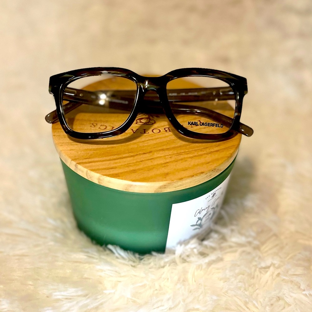 Women’s Karl Lagerfeld Glasses - Striped Green